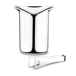 Georg Jensen Sky Stainless Steel Ice Bucket With Tongs, 3586961