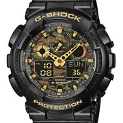 G-Shock Watch Alarm Chronograph Camouflage GA-100CF-1A9ER