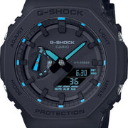 G-Shock Watch 2100 Utility Black Series Blue GA-2100-1A2ER