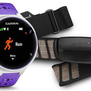 Garmin Watch Forerunner 230 Premium Soft Strap HRM Purple White 010-03717-47