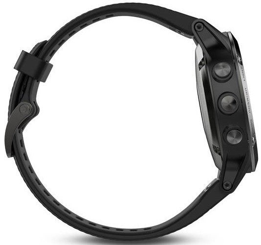 Garmin Watch Fenix 5 Slate Grey Black Band