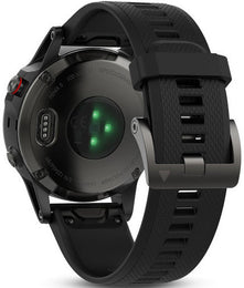 Garmin Watch Fenix 5 Slate Grey Black Band