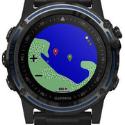 Garmin Watch Descent Mk1 Grey Sapphire Titanium DLC Titanium Band