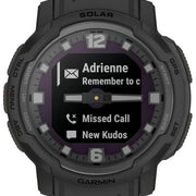 Garmin Instinct Crossover Solar Tactical Edition Black