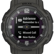Garmin Instinct Crossover Solar Graphite Watch