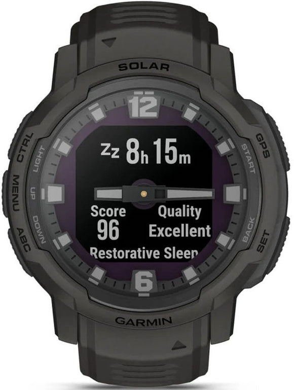 Garmin Instinct Crossover Solar Graphite Watch