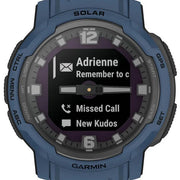 Garmin Instinct Crossover Solar Tidal Blue