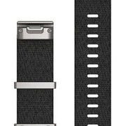 Garmin Watch Band QuickFit 22 Jacquard Weave Black Nylon