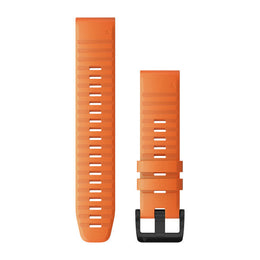 Garmin Watch Bands QuickFit 22 Ember Orange Silicone 010-12863-01