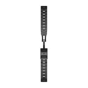 Garmin Watch Band QuickFit 22 Vented Titanium Bracelet With Carbon Grey DLC Coating