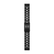 Garmin Watch Bands QuickFit 22 Vented Titanium Bracelet With Carbon Grey DLC Coating 010-12863-09