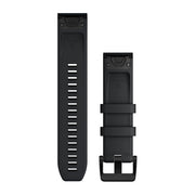 Garmin Strap QuickFit 22 Black With Black Stainless Steel Hardware