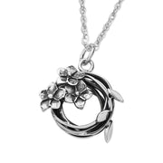Linda Macdonald Entwined Necklace Sterling Silver EFORS.