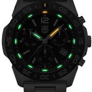 Luminox Watch Sea Pacific Diver Chronograph 3140 Black Black