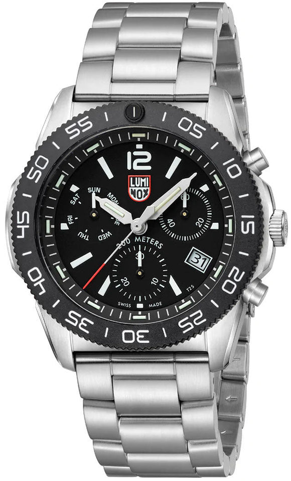 Luminox Sea Pacific Diver Chronograph 3140 Black Black Watch