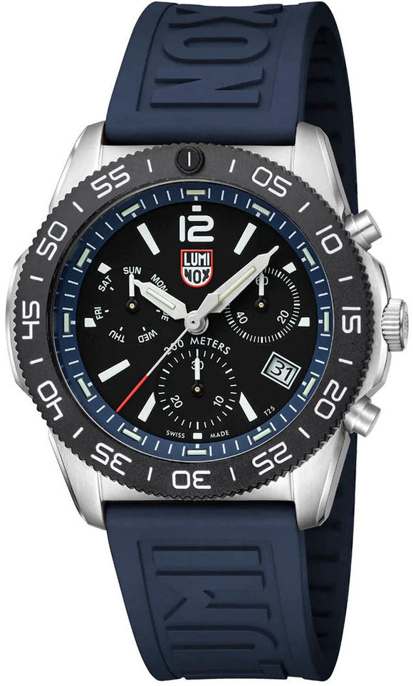 Luminox Sea Pacific Diver Chronograph 3140 Black Blue Watch