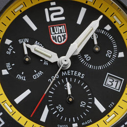 Luminox Sea Pacific Diver Chronograph 3140 Black Yellow Watch