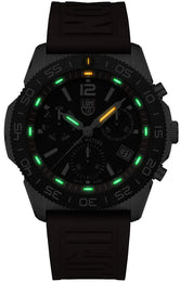 Luminox Sea Pacific Diver Chronograph 3140 Black Red Watch