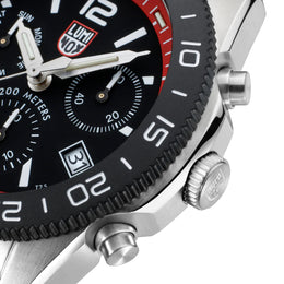 Luminox Sea Pacific Diver Chronograph 3140 Black Red Watch