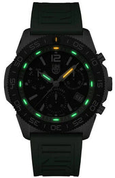 Luminox Sea Pacific Diver Chronograph 3140 Black Green Watch