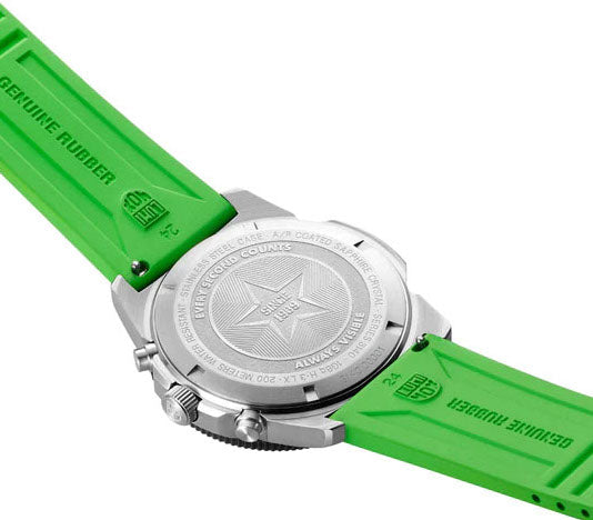 Luminox Sea Pacific Diver Chronograph 3140 Black Green Watch