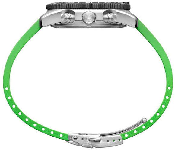 Luminox Sea Pacific Diver Chronograph 3140 Black Green Watch