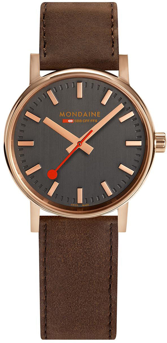Mondaine Watch Evo2 Rose Gold MSE.30180.LG