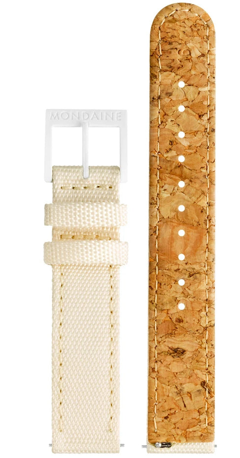 Mondaine Essence White Watch