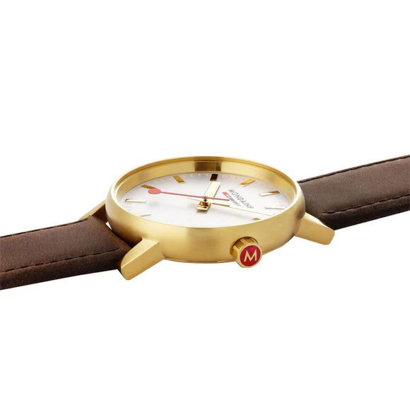 Mondaine Evo2 40 Gold IP Watch