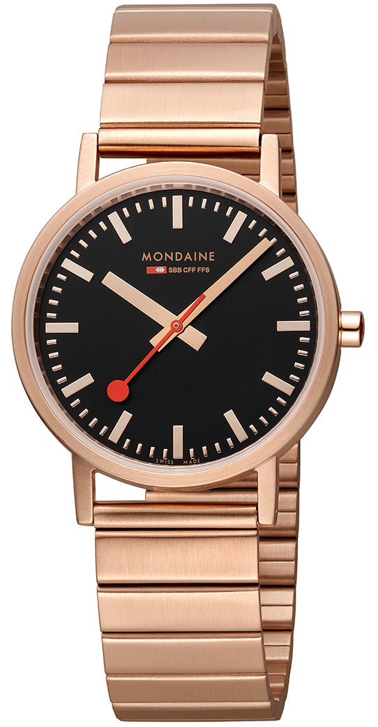 Mondaine Watch Classic Rose Gold A660.30314.16SBR