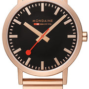 Mondaine Watch Classic Rose Gold