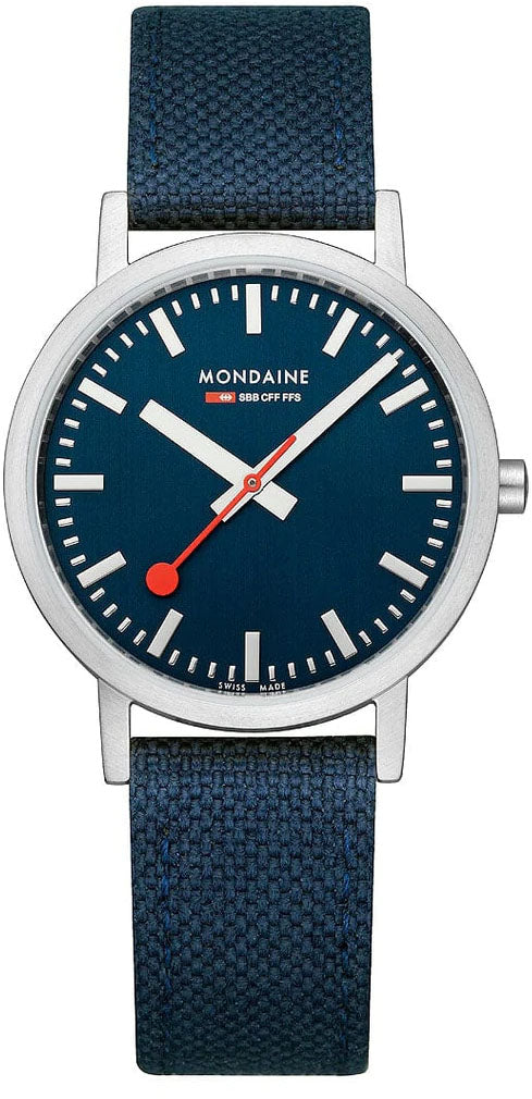 Mondaine Classic Deepest Blue Watch