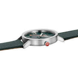 Mondaine Classic Park Green Watch