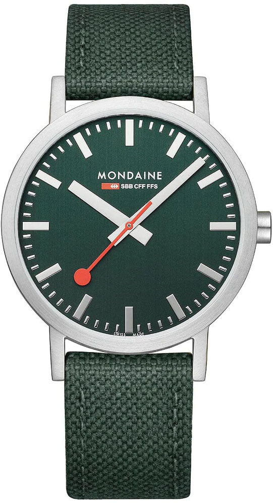 Mondaine Classic Park Green Watch