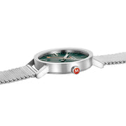 Mondaine Watch Classic Park Green Special Edition