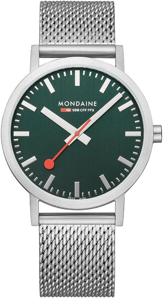 Mondaine Classic Park Green Special Edition Watch
