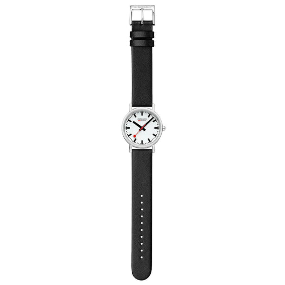 Mondaine Classic White Watch