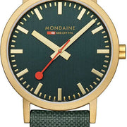 Mondaine Watch Classic Forest Green