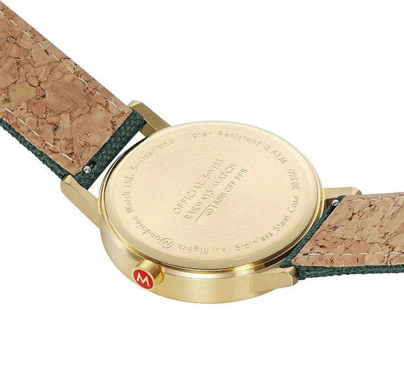 Mondaine Classic Forest Green Watch