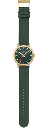 Mondaine Classic Forest Green Watch