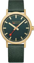 Mondaine Classic Forest Green Watch