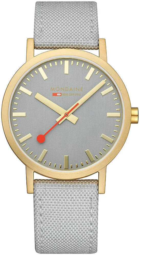 Mondaine Classic Good Gray Watch
