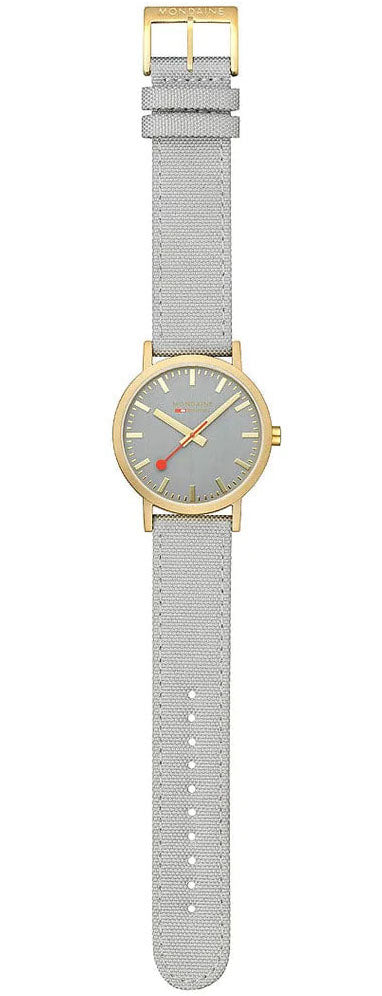 Mondaine Classic Good Gray Watch