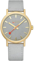 Mondaine Classic Good Gray Watch
