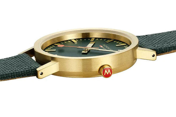 Mondaine Classic Forest Green Watch