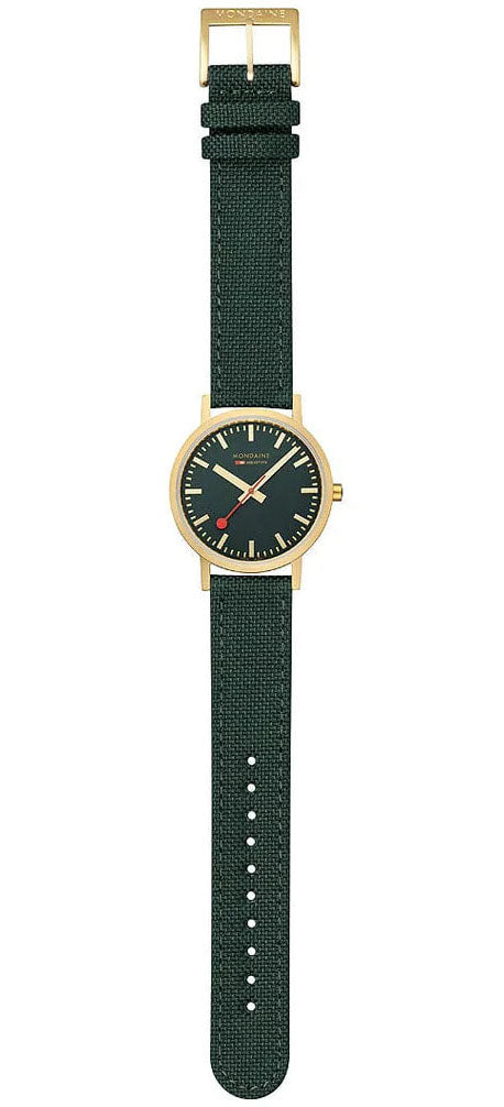 Mondaine Classic Forest Green Watch