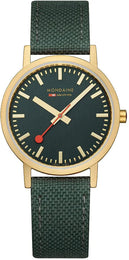 Mondaine Classic Forest Green Watch
