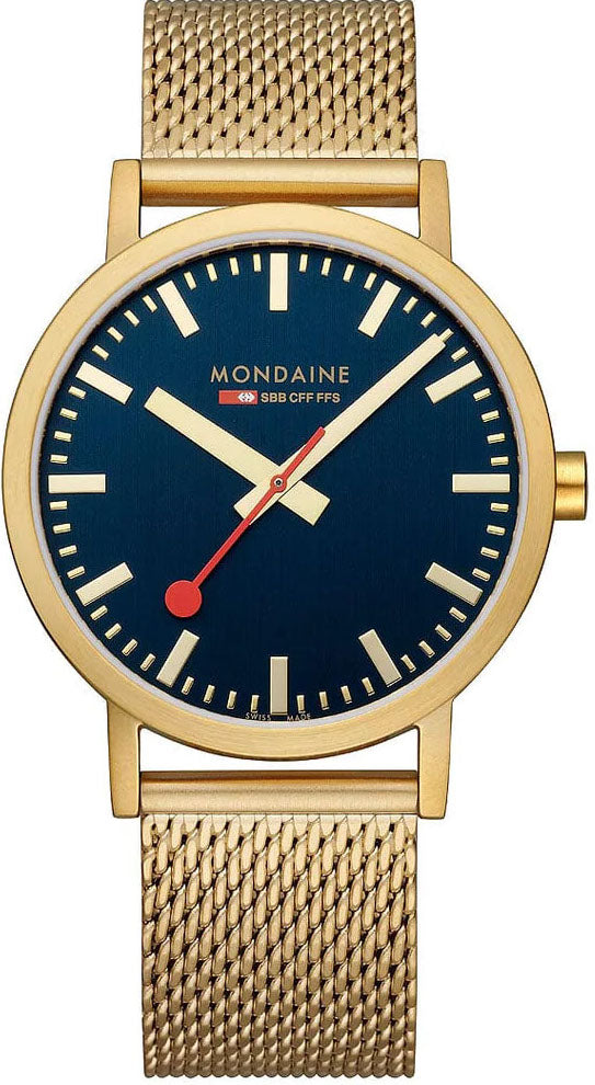Mondaine Classic Deep Ocean Blue Watch