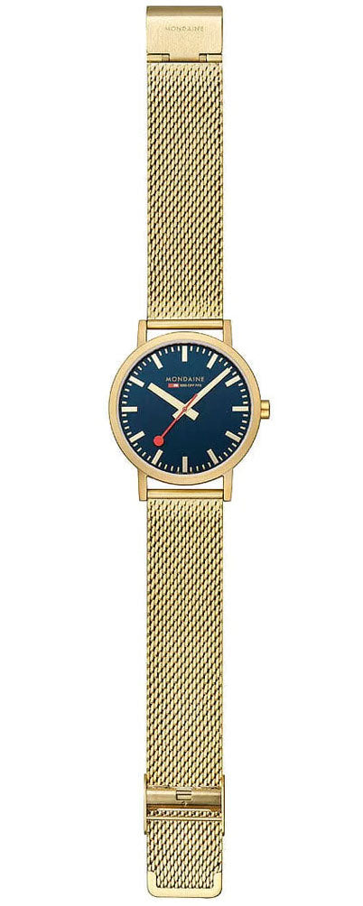 Mondaine Classic Deep Ocean Blue Watch