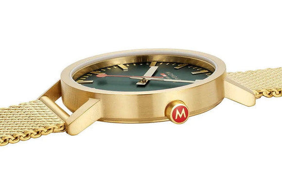 Mondaine Classic Forest Green Watch